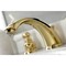 Kingston Brass KB972PLB Widespread Bathroom Faucet, Polished Brass KB972PLB - alternate 2